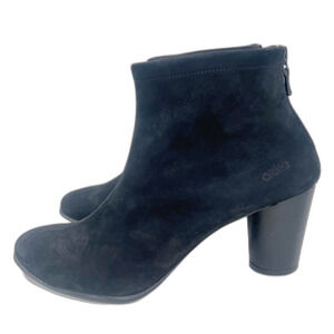 Arche Kleri Black Suede Leather Ankle Boots Booties Women's Size 40 EU 9 US
